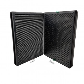 2 Adet Set Karcher AF30 Hava Temizleyici Filtre Faf Marka Uyumlu Ürün  Hepa + Karbon Birleşik Filtre   Siyah