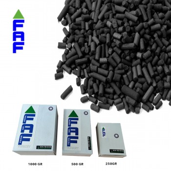 3- 4 MM Pellet Silindirik Aktif Karbon  Filtre Malzemesi Akvaryum  ve Hava İçin 1 Kg