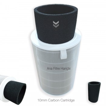 Xiaomi Mi Smart Air Purifier 4 PRO Hava Temizleyici  Filtre İçi Uyumlu Şarj edilebilir Karbonlu Koku Giderci İç Kartuş  10MM