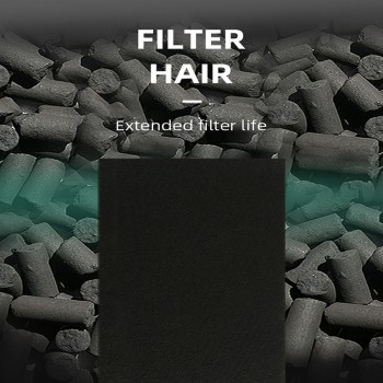 FAF FILTER / 2 Adet 10 mm Hava Temizleyici / Davlumbaz /Klima İçin Koku Giderici Real Aktif Karbon Keçe FAF335987980