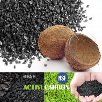 Hindistan Cevizi Kabuğu Granül Aktif Karbon 8x30 Mesh 20 Kg  1 Çuval