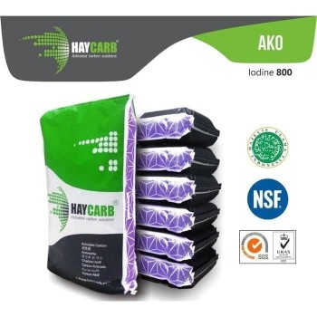 Coul Based Kömür Bazlı Granül Aktif Karbon  sıvılar ve akvaryum için 8x30 Mesh 25 Kg. Çuval