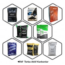 Coul Based Kömür Bazlı Granül Aktif Karbon  sıvılar ve akvaryum için 8x30 Mesh 25 Kg. Çuval