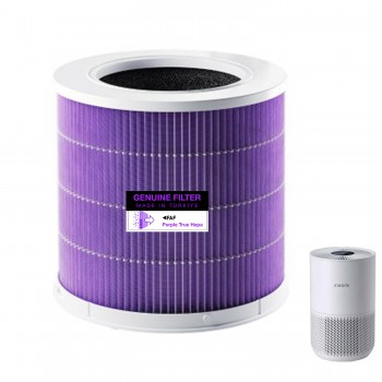 Xiaomi Smart Hava temizleyici 4 Compact Filtre, Xiaomi Smart Air Purifier 4 Kompakt Filtre, Mor Antibakteriyel Filtre  / Faf True Hepa 13