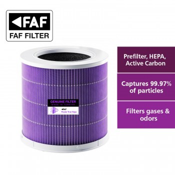 Xiaomi Smart Hava temizleyici 4 Compact Filtre, Xiaomi Smart Air Purifier 4 Kompakt Filtre, Mor Antibakteriyel Filtre  / Faf True Hepa 13