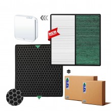 Beurer LR300 / LR310 Hava Temizleyici Filtre Faf Marka Uyumlu Ürün Hepa + Karbon Birleşik Filtre   Yeşl Formaldehid