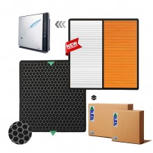 Coway Mamot AP-1005AH Hava Temizleyici Uyumlu Hepa Karbon Birleşik Filtre  Orange  Full Allergy 