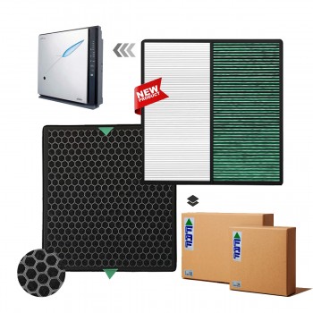 Coway Mamot AP-1005AH Hava Temizleyici Uyumlu Hepa Karbon Birleşik Filtre  Yeşl Formaldehid