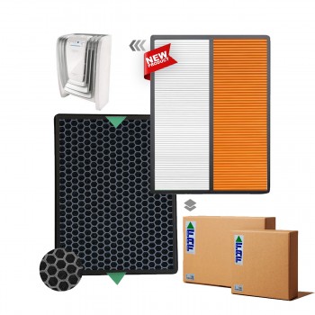 Electrolux Beam BM500AZ Hava Temizleyici Filtre Faf Marka Uyumlu Ürün Hepa + Karbon Birleşik Filtre Turuncu Allergy