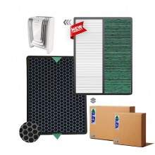 Electrolux Beam BM500AZ Hava Temizleyici Filtre Faf Marka Uyumlu Ürün Hepa + Karbon Birleşik Filtre   Yeşil Formaldehid 
