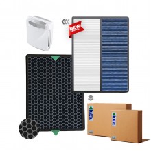 Electrolux EAP300 Hepa Filtre Hava Temizleyici Faf Marka Uyumlu Ürün Hepa + Karbon Birleşik Yedek Filtresi  Mavi Allergy