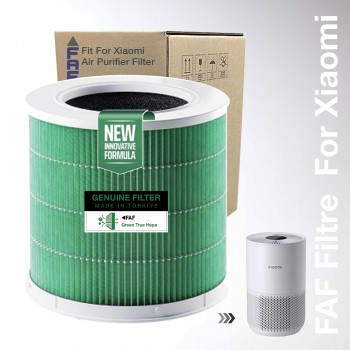 Xiaomi Smart Hava Temizleyici 4 Kompakt Filtre, Xiaomi 4 compact Filtre, Formaldehit yeşil Filtre / Faf True Hepa 13