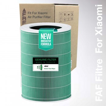 Xiaomi Smart Air Purifier 4 Lite Filtre  / 360 True Cam Hepa Yeni Formullü Filtre Ø200*H308MM Model: AC-M17-SC  Filtresi (Yeşil Formaldehyde)