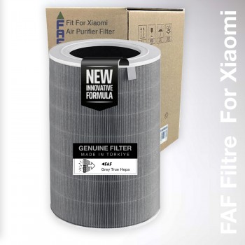 Xiaomi Mi Air Purifier PRO H Filtre Çipli Rfid Gri Hepa Karbon Filtre, FAF TrueHepa 