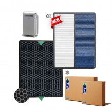 Nikken Air Wellness Power5 Pro Hava Temizleyici Filtre Faf Marka Uyumlu Ürün Hepa + Karbon Birleşik Filtre   Mavi Allergy