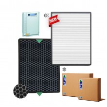 Raks RK-042 Filtre Hava Temizleyici Uyumlu Hepa + Karbon Birleşik Filtre Seçenekleri  Beyaz Natural