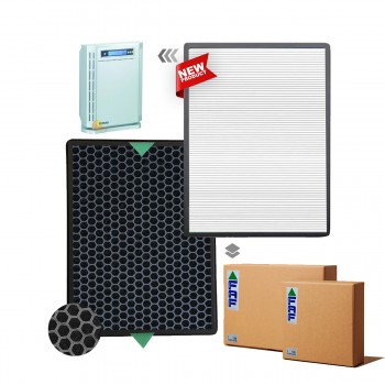 Raks RK-042 Filtre Hava Temizleyici Uyumlu Hepa + Karbon Birleşik Filtre Seçenekleri  Beyaz Natural