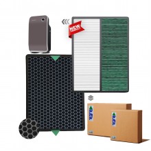 Rowenta PU2120 Hava Temizleyici Filtre Faf Marka Uyumlu Ürün Hepa + Karbon Birleşik Filtre XD6040FO, XD6040 Yeşil Formaldehit