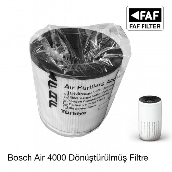 Bosch Air 4000 Hava Temizleyici Filtre - Hava Temizleyici Özel Üretim Karbonlu Hepa Filtre  (Dönüştürülmüş Yenilenmiş  Ürün )