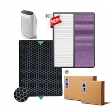 Philips 1000i Serisi Filtre AC1215 /10 Filtre, Hava Temizleyici Uyumlu FY1410 FY1413 Filtre Hepa + Karbon Natural mor Antibakteriyel