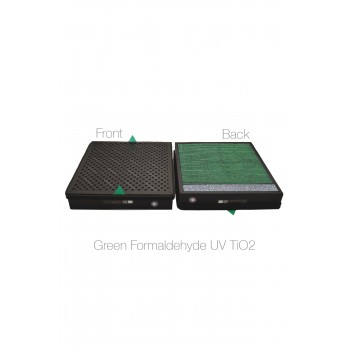 Hitachi EP-A3000  EP-A5000  EP-A5100C Hava Temizleyici Uyumlu Hepa Karbon Birleşik Filtre  Yeşil Formaldehid UV TiO2