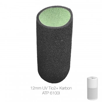 Beko BK ATP 6100I (Atp-6100I) Hava Temizleyici Filtre İçine    12 mm İç Yeşil Uv Tio2 Karbon Kartuş