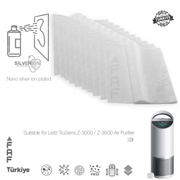 10 Adet Leitz TruSens Z-3000, Z-3500 Hava Temizleyici  Filtre Üstüne Uyumlu İlave Elektrostatik Toz Tutucu Koruyucu  Ön Filtre