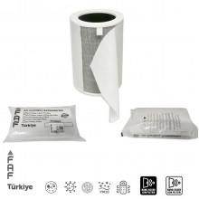 10 Adet 15x100CM Universal Kesilebilen Gümüş İyonlu Elektrostatik Toz Tutucu Ön Filtre  Koruyucu