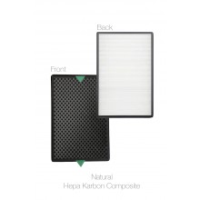 Sinbo Sap 5503 Hava Temizleyici Filtre Faf Marka Uyumlu Ürün Hepa + Karbon Birleşik Filtre   Beyaz Natural