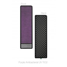 Lavieair 40m2 Retro Model 9906 Hava Temizleyici Uyumlu Filtre  Mor Antibacterial UV TiO2