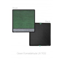 Hitachi EP-A3000  EP-A5000  EP-A5100C Hava Temizleyici Uyumlu Hepa Karbon Birleşik Filtre  Yeşil Formaldehid UV TiO2