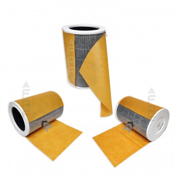 10 Adet Xiaomi  Smart Air Purifier 4 Lite Filtre Üstüne Uyumlu Ekstra Nano Gümüş İyonlu Karışık Renkli Toz Tutucu Ön Filtre  Koruyucu