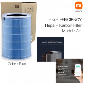 Xiaomi Mi Air Purifier 3H Filtre Mavi High Efficiency  Mavi High Efficiency