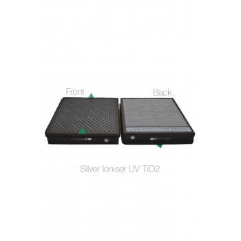 Hitachi EP-A3000  EP-A5000  EP-A5100C Hava Temizleyici Uyumlu Hepa Karbon Birleşik Filtre  Silver Ioniser UV Tio2