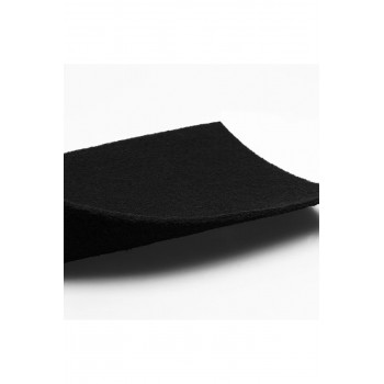 2 Adet 3mm Koku Giderme  Hava Temizleyici, Davlumbaz, Klima, Havalandırma, Menfez Koku Alma Filtresi Real Aktif Karbon Keçe  50x50 Cm Siyah