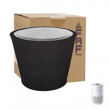 Xiaomi Mi Smart Air Purifier 4 Compact Hava Temizleyici Filtre İçi Uyumlu Şarj edilebilir UV Tio2 Lİ Karbonlu Koku Giderci İç Kartuş  13MM