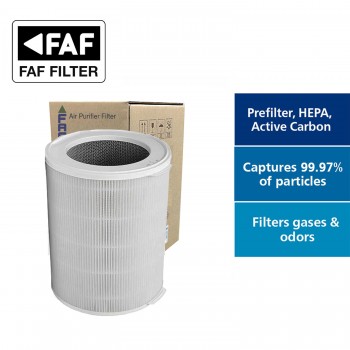Winix Tower QS Filtre - Filtre N Yedek Filtresi Faf Filter True Hepa Natural 