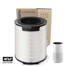 Faf True Cam Pure Hepa Filtre Philips AC1711-AC1715 Hava Temizleyici Filtre Uyumlu, Muadil Philips FY1700/30 HEPA Filtre Beyaz Natural
