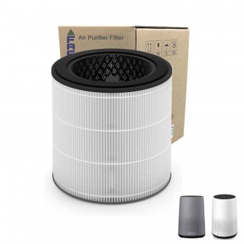Philips FY0293/30 Filtre - 800i Serisi Philips AC0850/11, Philips AC0830, AC0817, AC0819, AC0820 Filtresi ile Uyumlu Natural Beyaz Faf True Cam Hepa 